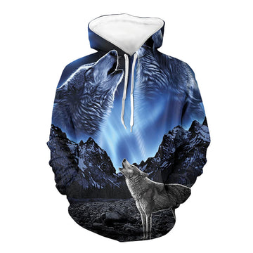 Clovoshop Digital Print Hooded Sweatshirt for Couples – Stylish & Cozy