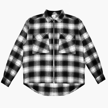 Clovoshop Heavy Fabric Askyurself Flannel Shirt – High Quality Fashion