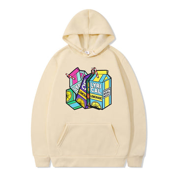 Clovoshop Printed Velvet Padded Hoodie – Hip Hop Sweatshirt for Men & Women
