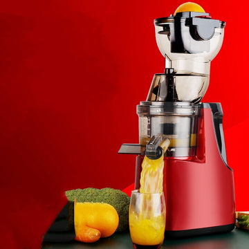 Clovoshop Large Diameter Juicer – Household Juice Machine for Milk Tea