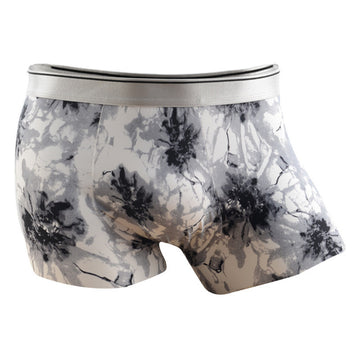 Clovoshop Ice Silk Men’s Boxer Shorts – Seamless & Breathable Underwear