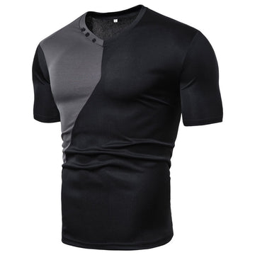 Clovoshop Men’s Casual Short Sleeve Tees – Slim Fit, Stylish Colors
