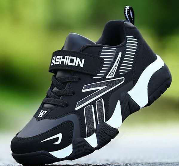 Clovoshop Sport Kids Sneakers – Non-Slip Leather Shoes for Boys & Girls