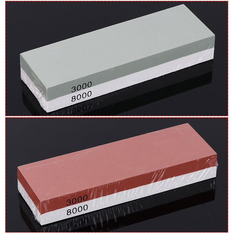 Clovoshop Home Kitchen Whetstone – 3000/8000 Grit, Knife Sharpening Set
