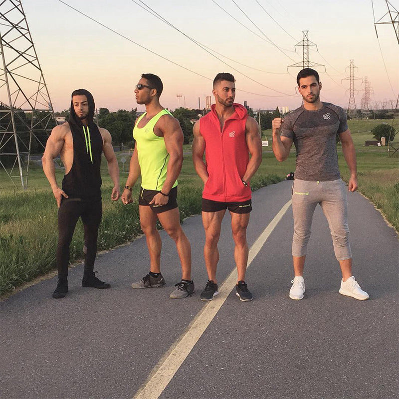 Clovoshop Sports Shorts for Men – Casual & Elastic Fitness Shorts