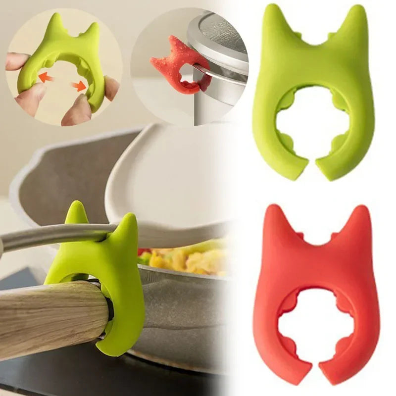 Clovoshop Multifunctional Silicone Spoon Holder – Anti-Overflow & Anti-Scalding