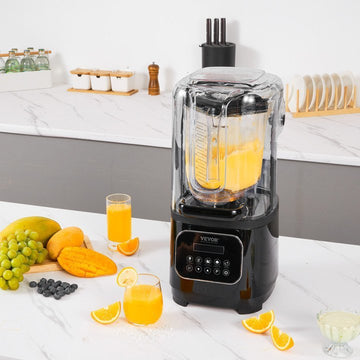 Clovoshop Professional Blender with Shield – 68 Oz, 9 Speed, 5 Functions