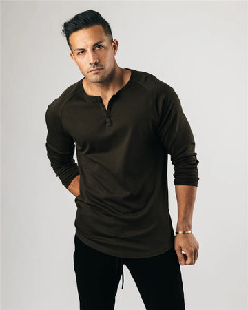 Clovoshop Muscular Man Fitness T-shirt – Slim Fit Sports Shirt