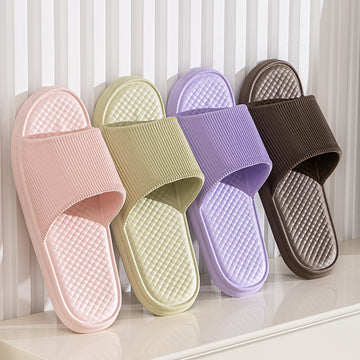 Clovoshop Summer Slipper Indoor House Shoes - Non-slip Bathroom Slippers for Men & Women