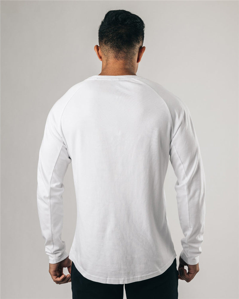 Clovoshop Muscular Man Fitness T-shirt – Slim Fit Sports Shirt