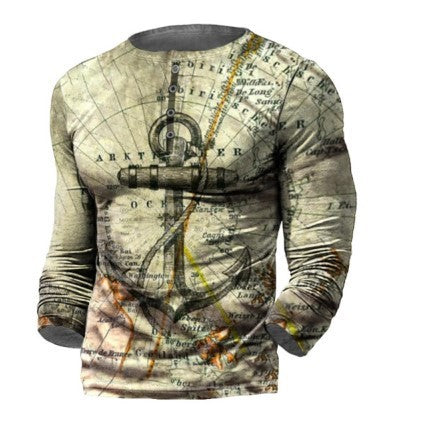 Clovoshop European & American Style Casual T-Shirts for Men