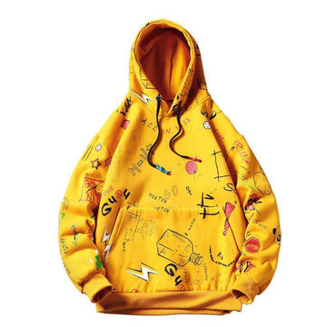 Clovoshop Loose Hooded Man Pullover – Casual & Comfortable Hoodie