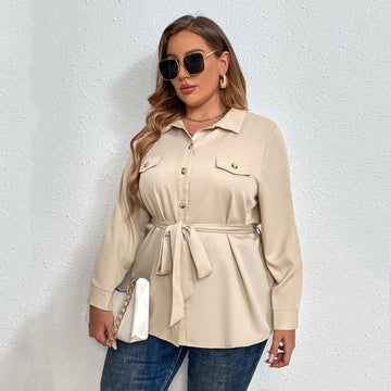 Clovoshop Plus Size Blouse Shirt for Women | Street Fashion Tops