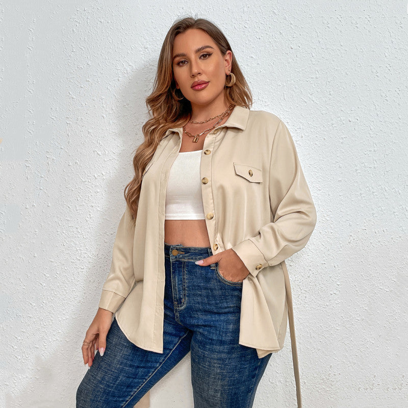 Clovoshop Plus Size Blouse Shirt for Women | Street Fashion Tops