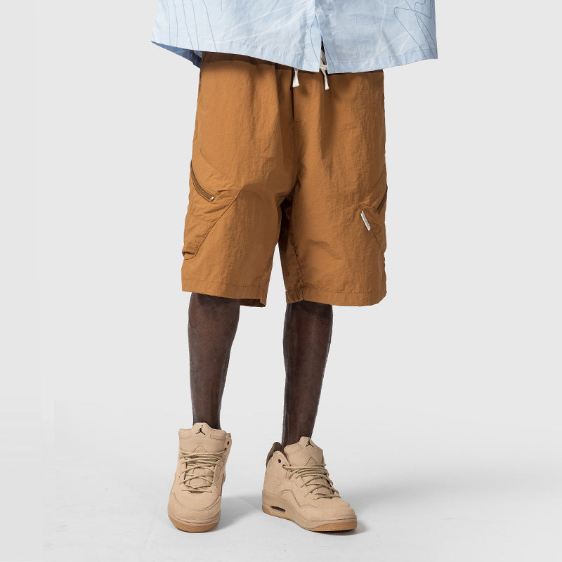 Clovoshop Man Street Style Wide Leg Shorts – Comfortable & Trendy